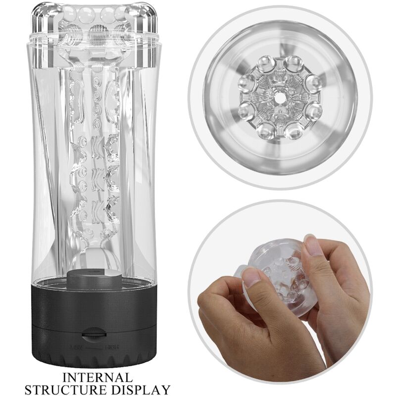 PRETTY LOVE - TAMARA MÄNNLICHER MASTURBATOR MEHRGESCHWINDIGKEITSVIBRATOR SCHWARZ