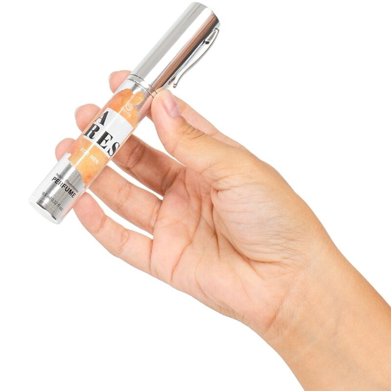 SECRETPLAY - ARES NATÜRLICHES PARFÜM, PHEROMON, REISEGRÖSSE FÜR MÄNNER, 10 ML