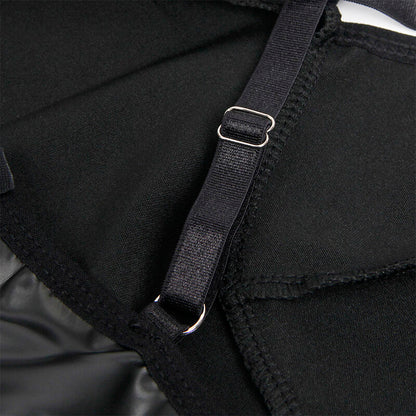 SUBBLIME - 955380 KLEID MIT SCHWARZEN LEDERTRÄGERN L/XL