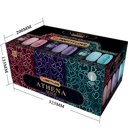 PRETTY LOVE - ATHENA ALICE PACK 15 VERSCHIEDENE MÄNNLICHE MASTURBATOREN