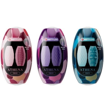 PRETTY LOVE - ATHENA EROS PACK 15 VERSCHIEDENE MÄNNLICHE MASTURBATOREN