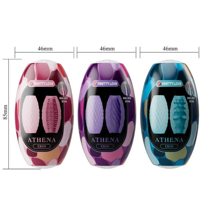PRETTY LOVE - ATHENA EROS PACK 15 VERSCHIEDENE MÄNNLICHE MASTURBATOREN