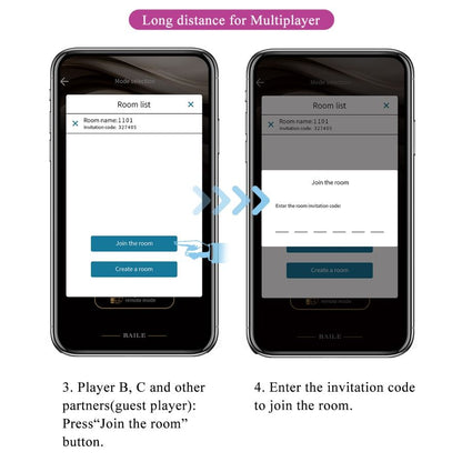 PRETTY LOVE - LEVIATHAN APP-GESTEUERTER VIBRATOR LILA