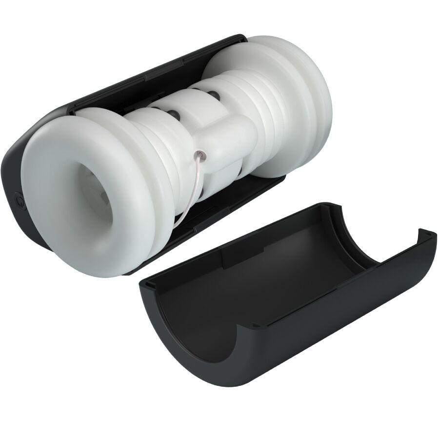 PRETTY LOVE - DJ GIRL MÄNNLICHER MASTURBATOR MIT VIBRATION 5 EINSTELLUNGEN NEGRO