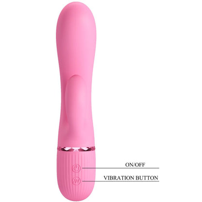 PRETTY LOVE - MARSKI RABBIT VIBRATOR &amp; G-SPOT PINK