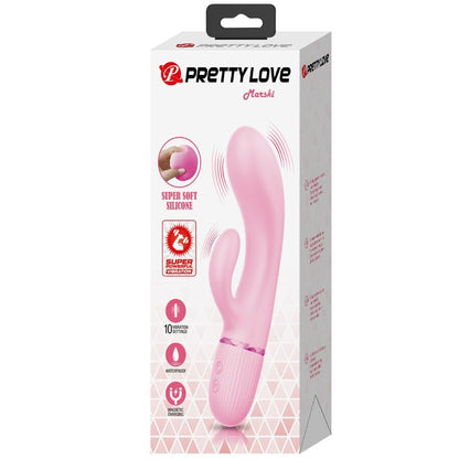 PRETTY LOVE - MARSKI RABBIT VIBRATOR &amp; G-SPOT PINK
