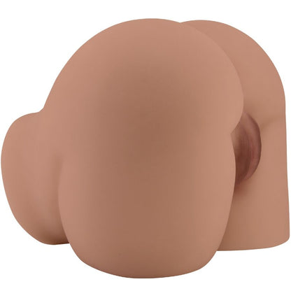 CRAZY BULL - BERNACE ASS VIBRATOR MIT REALISTISCHER VAGINA UND ANUS-FLEISCH-FERNBEDIENUNG