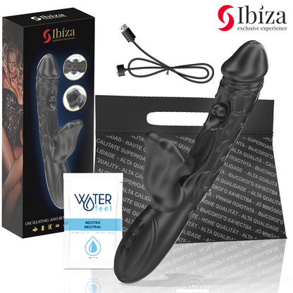 IBIZA - VIBRATOR UND KLITORISSTIMULATOR MIT BEISS- UND ROTATIONSEFFEKT