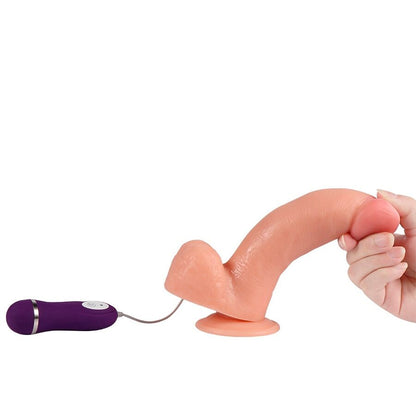 SHEQU - APOLO VIBRATORDILDO MIT FERNBEDIENUNG 24,5 CM