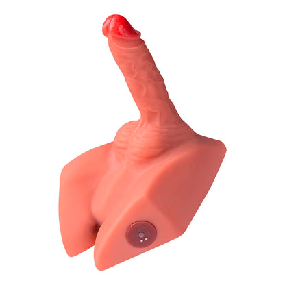 XISE - MICHAEL REALISTISCHER DILDO UND ANUS-MASTURBATOR MIT STOSSFUNKTION 15 CM