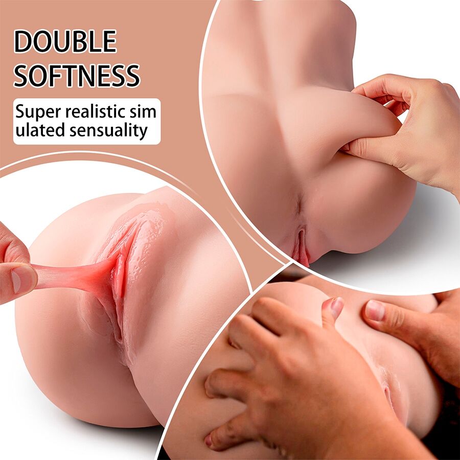 XISE - LYDIA WEIBLICHER VAGINA-MASTURBATOR MIT STOSSFUNKTION 25 CM