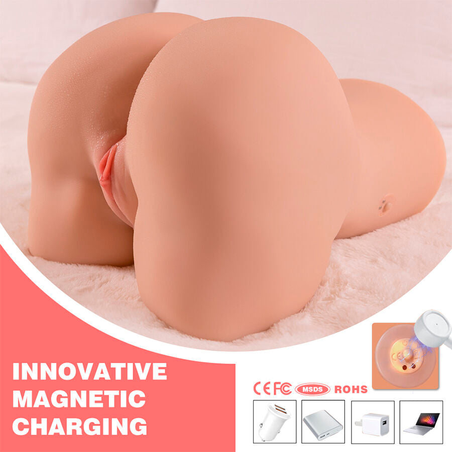 XISE - DANAE THRUSTING REALISTISCHER VAGINA-MASTUBADOR MIT MULTI-POSITIONS-VIBRATION