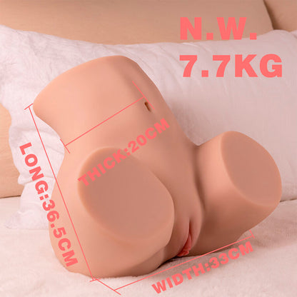 XISE - DANAE THRUSTING REALISTISCHER VAGINA-MASTUBADOR MIT MULTI-POSITIONS-VIBRATION