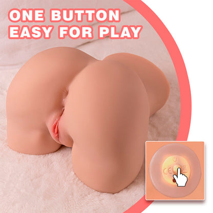 XISE - DANAE THRUSTING REALISTISCHER VAGINA-MASTUBADOR MIT MULTI-POSITIONS-VIBRATION
