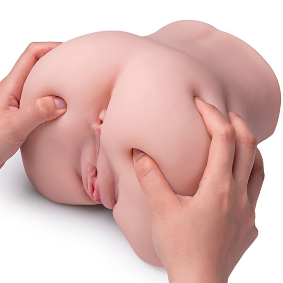 XISE - OLGA VIBRIERENDER REALISTISCHER VAGINA- UND ANUS-MASTURBATOR MIT MEHREREN POSITIONEN