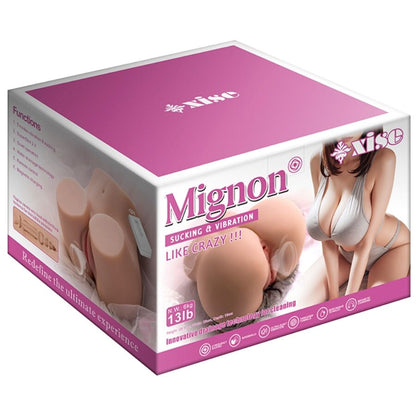 XISE - MIGNON SAUGENDER REALISTISCHER VAGINA-MASTURBATOR MIT VIBRATION UND SAUGFUNKTION UND FERNBEDIENUNG 6 KG