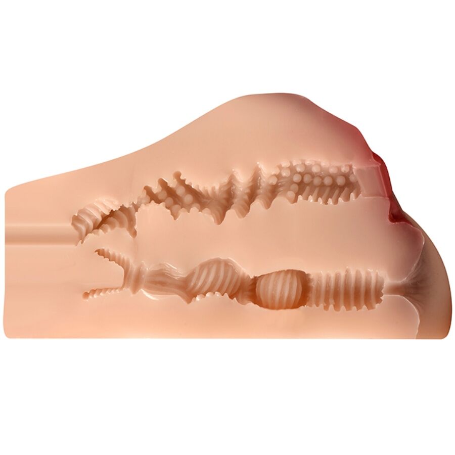 XISE - THULMA REALISTISCHER VAGINA- UND ANUS-MASTURBATOR, VORDERE POSITION