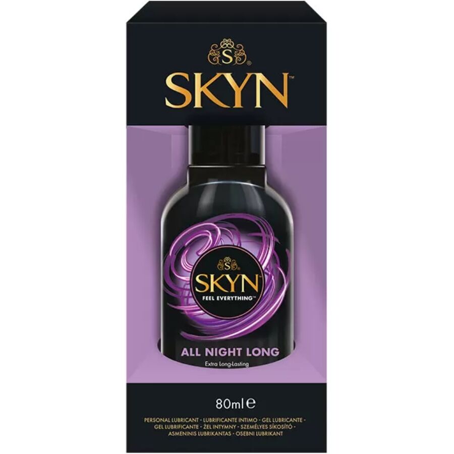 SKYN - DIE GANZE NACHT LANG GLEITMITTEL AUF SILIKONBASIS 80 ML