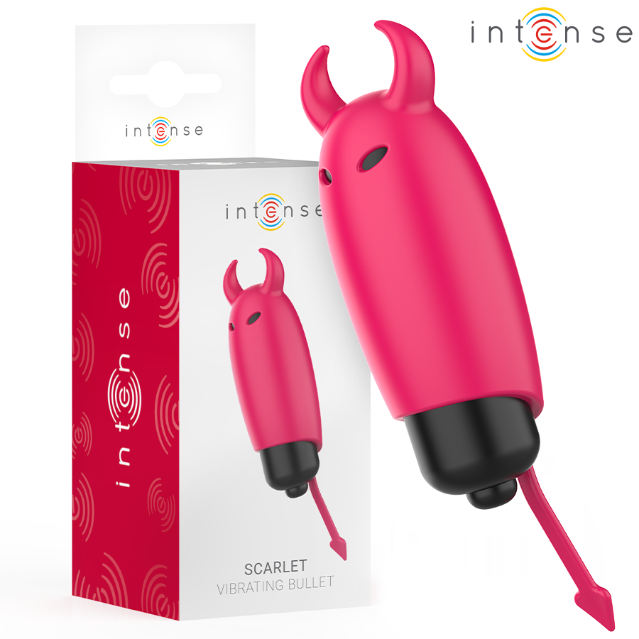 INTENSE - SCARLET VIBRATING BULLET RED DEMON 9,3 X 2,4 CM
