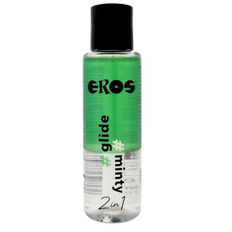 EROS - "2 IN 1" GLIDE MINTY GLEITMITTEL AUF SILIKONBASIS 100 ML