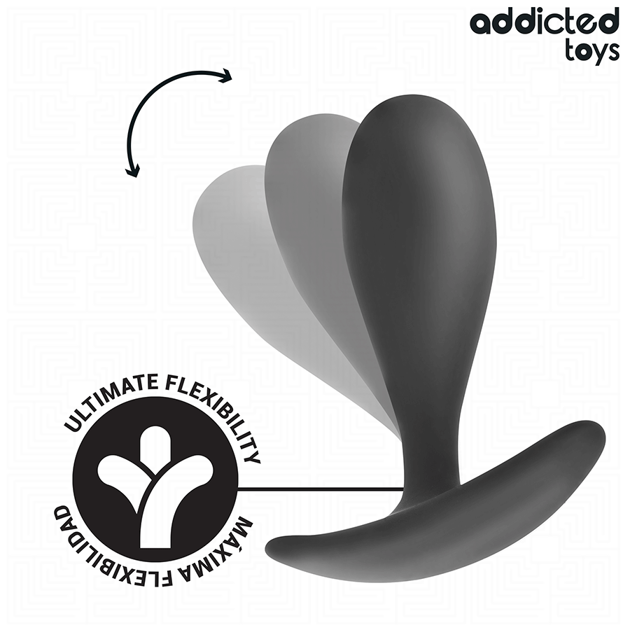 ADDICTED TOYS - 3ER-SET ANALPLUG SILIKON MODELL 2