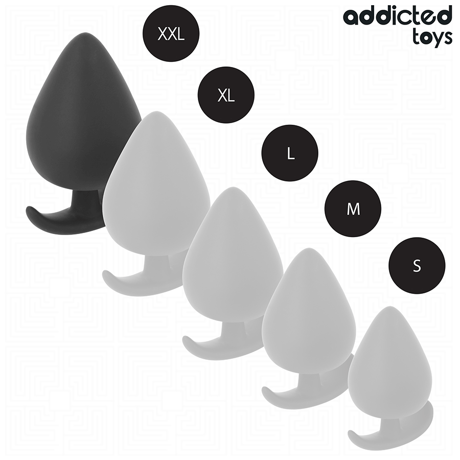 ADDICTED TOYS - ANAL PLUG SILIKON GRÖSSE XXL 11 CM