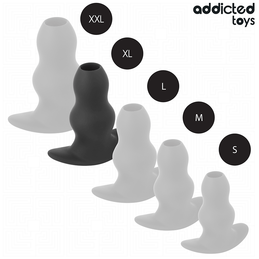 ADDICTED TOYS - HOHL-ANALPLUG SILIKON GRÖSSE XL 13,9 CM
