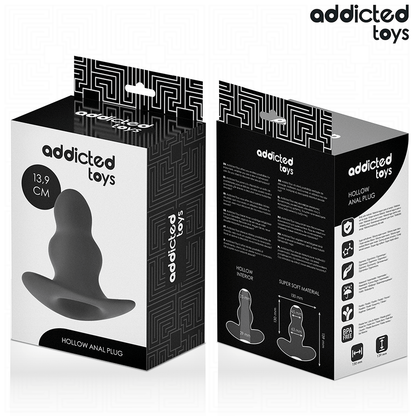ADDICTED TOYS - HOHL-ANALPLUG SILIKON GRÖSSE XL 13,9 CM