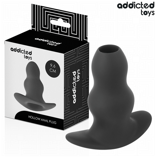 ADDICTED TOYS - HOHL-ANALPLUG SILIKON GRÖSSE M 9,6 CM