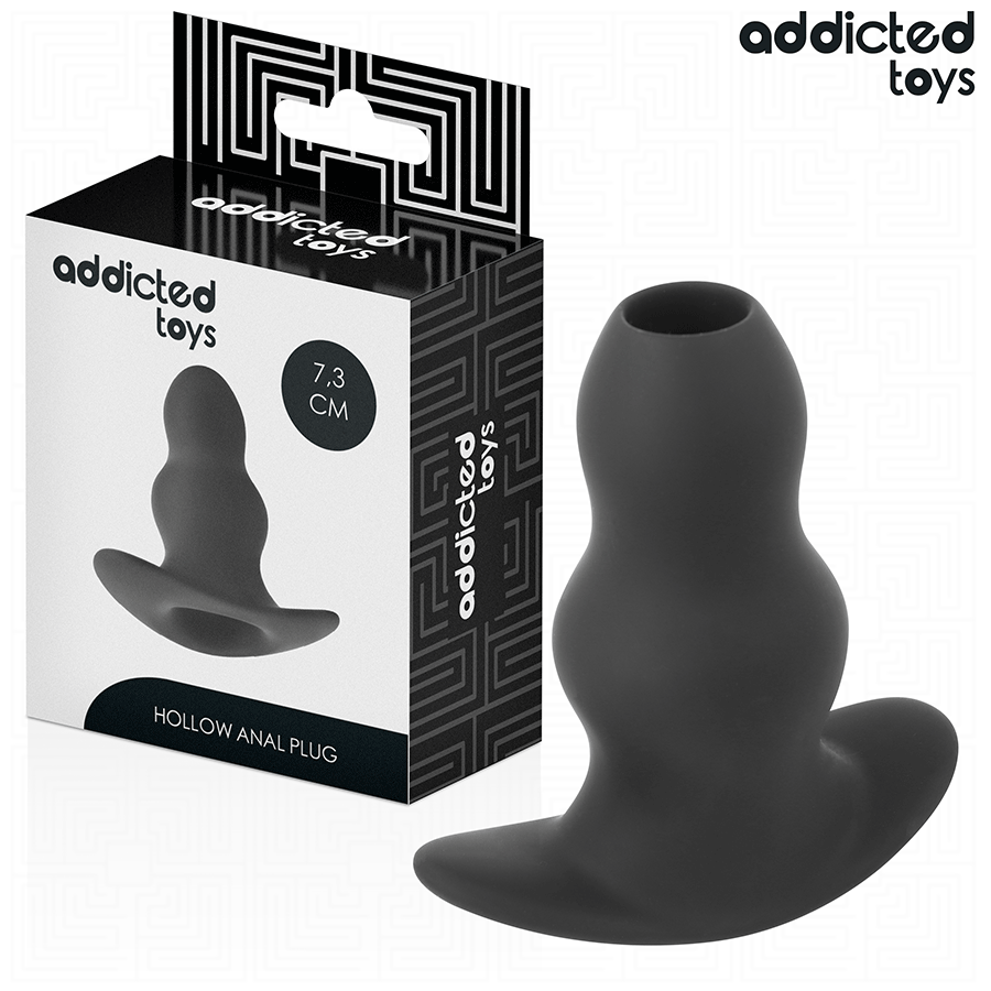 ADDICTED TOYS - HOHL-ANALPLUG SILIKON GRÖSSE S 7,3 CM