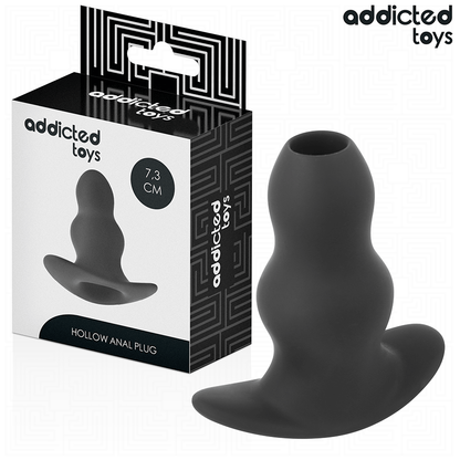 ADDICTED TOYS - HOHL-ANALPLUG SILIKON GRÖSSE S 7,3 CM