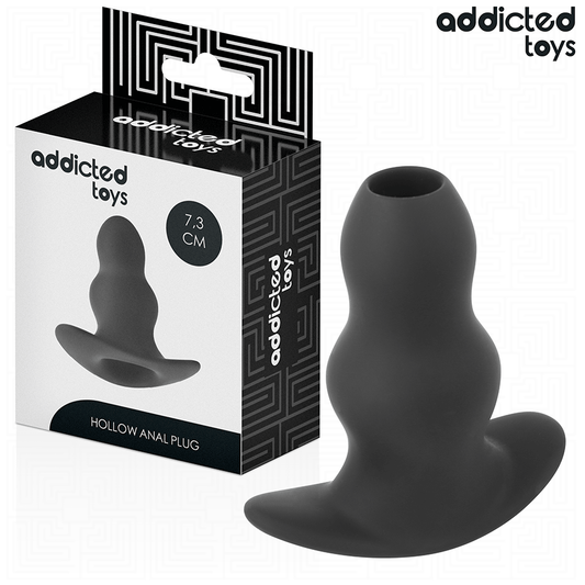 ADDICTED TOYS - HOHL-ANALPLUG SILIKON GRÖSSE S 7,3 CM