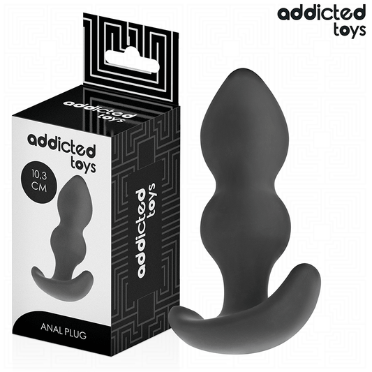 ADDICTED TOYS - ANALPLUG SILIKON GRÖSSE S 10,3 CM