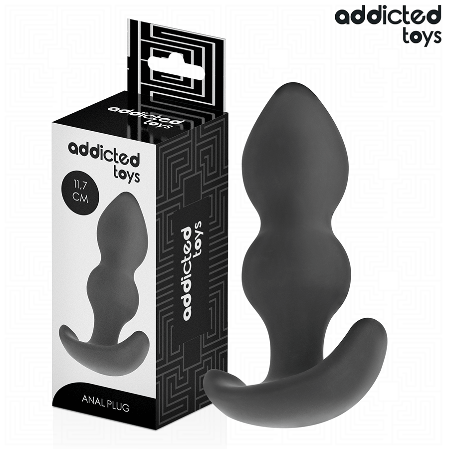ADDICTED TOYS - ANALPLUG SILIKON GRÖSSE L 11,7 CM