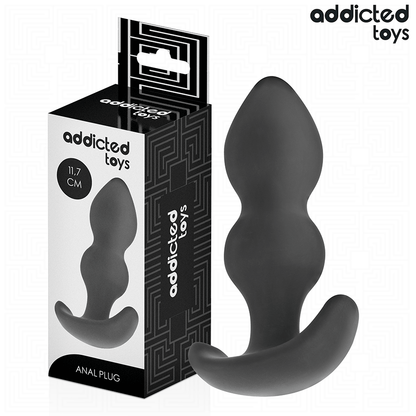 ADDICTED TOYS - ANALPLUG SILIKON GRÖSSE L 11,7 CM