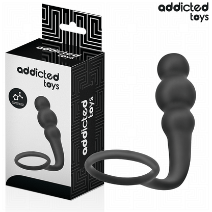 ADDICTED TOYS - ANALPLUG MIT RING SILIKON MODELL 1