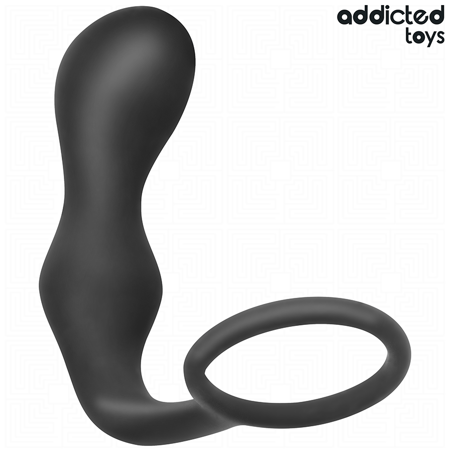 ADDICTED TOYS - ANALPLUG MIT RING SILIKON MODELL 3