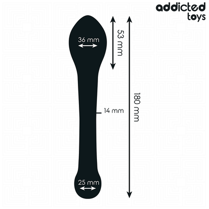 ADDICTED TOYS - ANALSTIMULATOR SILIKON 18 CM