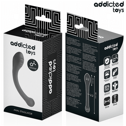ADDICTED TOYS - ANALSTIMULATOR SILIKON 18 CM