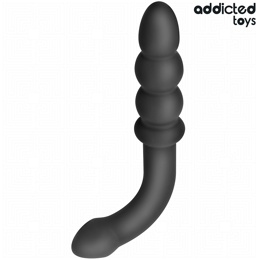 ADDICTED TOYS - DOPPEL-ANALMASSAGEGERÄT SILIKON 16,5 CM