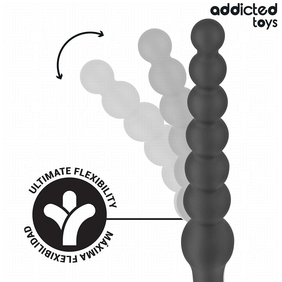 ADDICTED TOYS - DOPPELTER ANAL-MASSAGER SILIKON 24 CM
