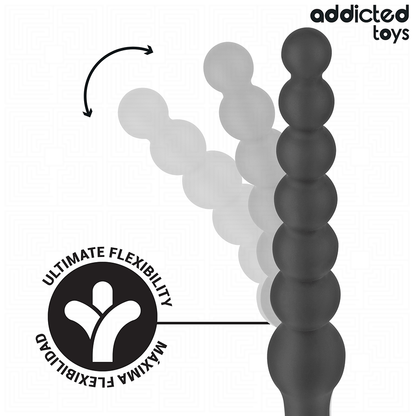 ADDICTED TOYS - DOPPELTER ANAL-MASSAGER SILIKON 24 CM