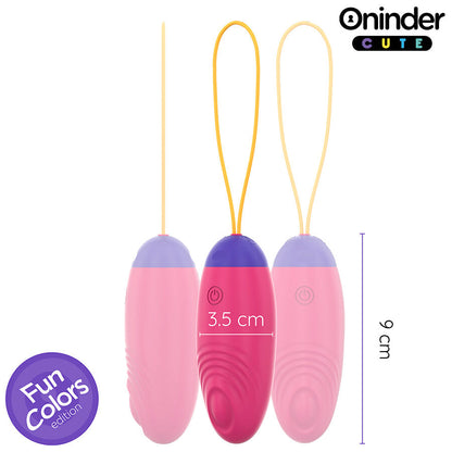 ONINDER CUTE - LOVE PLEASURE VIBRO-WAVE TAPPING SILICONE EGG - KOSTENLOSE WELTWEITE APP