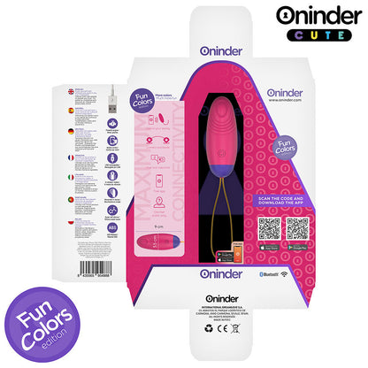 ONINDER CUTE - LOVE PLEASURE VIBRO-WAVE TAPPING SILICONE EGG - KOSTENLOSE WELTWEITE APP