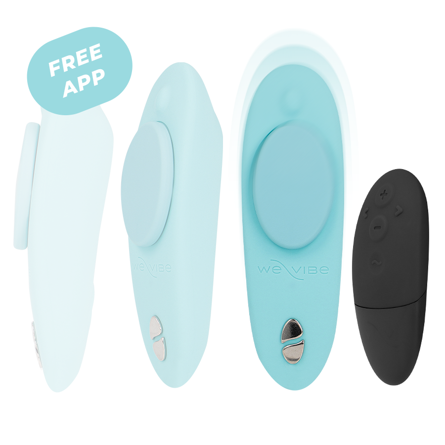 WE-VIBE - MOXIE + AQUA KLITORALVIBRATOR