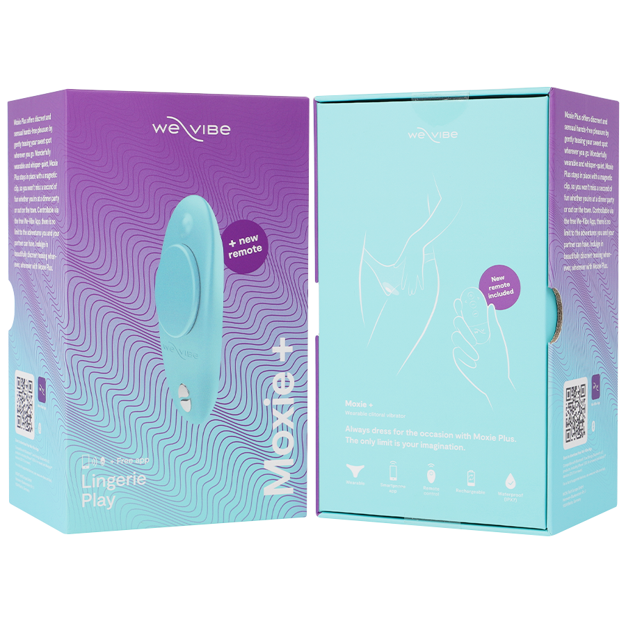 WE-VIBE - MOXIE + AQUA KLITORALVIBRATOR