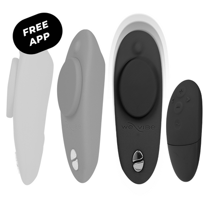 WE-VIBE - MOXIE + SCHWARZER KLITORALISVIBRATOR