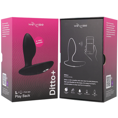 WE-VIBE - VECTOR+ SCHWARZER PROSTATAMASSAGEGERÄT