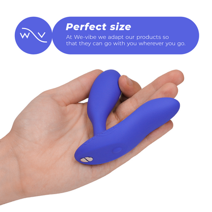 WE-VIBE - VECTOR+ BLAUER PROSTATAMASSAGEGERÄT