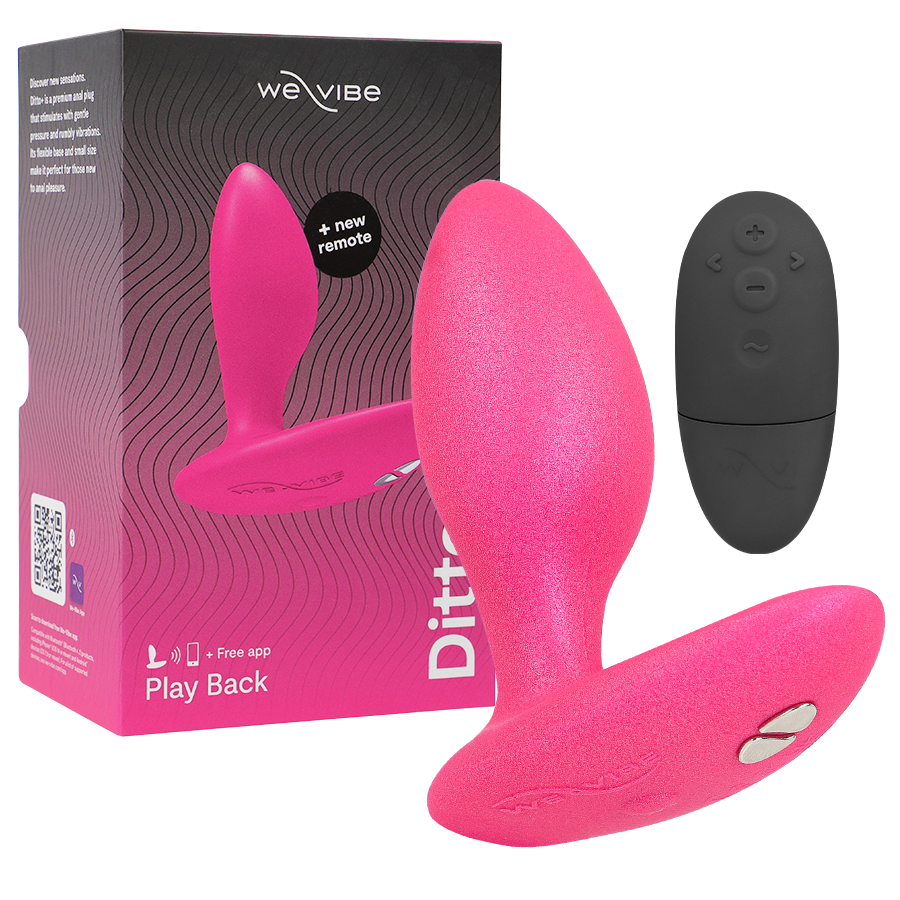 WE-VIBE - DITTO+ ANALPLUG-VIBRATOR ROSA